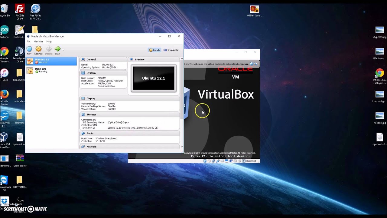 how to install windows 10 on virtualbox